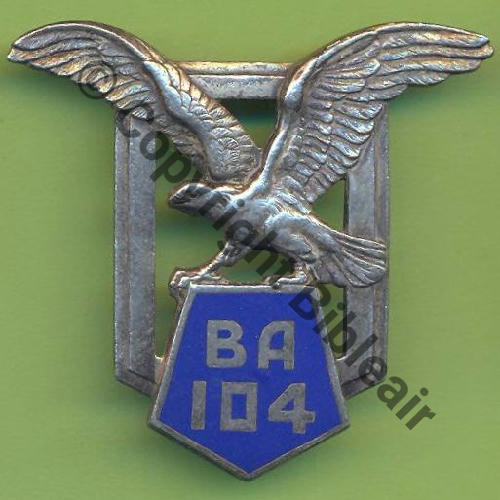 LEBOU A1162 BA.104 LE BOURGET  DrP 2Anneaux Guilloche Embouti leger SNH Src.Y.GENTY 